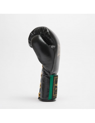 Guantoni da boxe fatti a mano Orlando allacciati in pelle Leone Sport