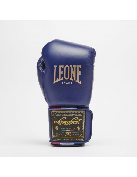 Guantoni da boxe italiani fatti a mano Orlando in pelle Leone Sport
