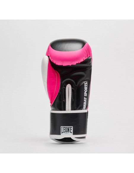 Leone Logo Wacs Boxhandschuhe Pink GN333