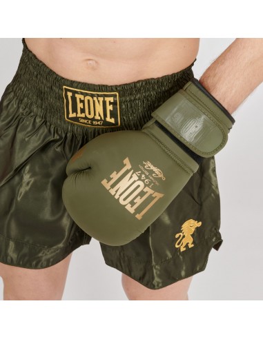 Acheter un pantalon de kickboxing - Leone Basic Kaki dans la boutique en ligne suisse