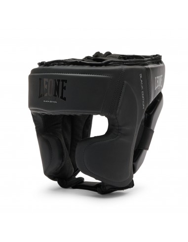 Protection de la tête avec protection des zygomatiques - Leone Black Edition acheter en ligne