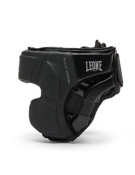 Protezione per la testa con protezione per gli zigomi - Leone Black Edition acquista online