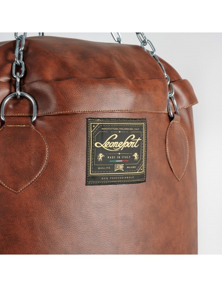 Sac lourd - Sac de boxe Leone Lucifero Taurus 95kg en style vintage
