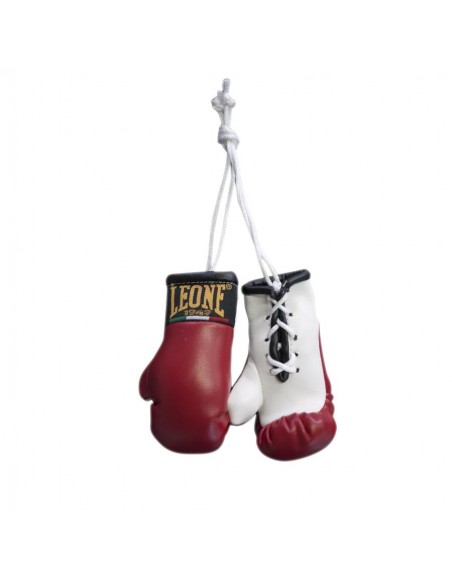 Leone Boxhandschuhe Autospiegel Anhänger Rot