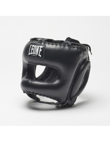 Leone The Greatest CS433 Black – Boxing Headgear with Nose Guard