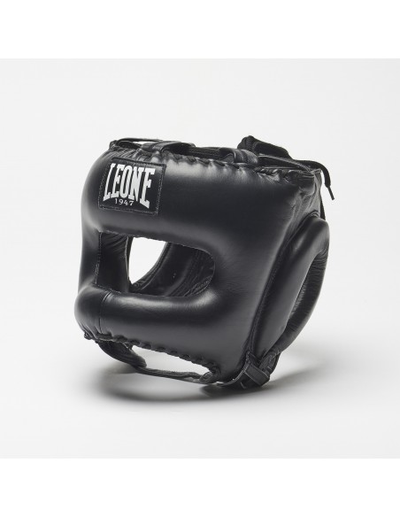 Leone The Greatest CS433 Black – Boxing Headgear with Nose Guard