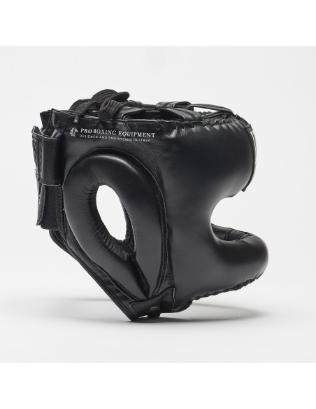 Leone The Greatest CS433 Nero – Casco da boxe con protezione naso