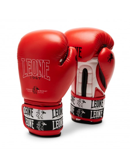 Scopri i nuovi guantoni da boxe Leone Iconic in rosso