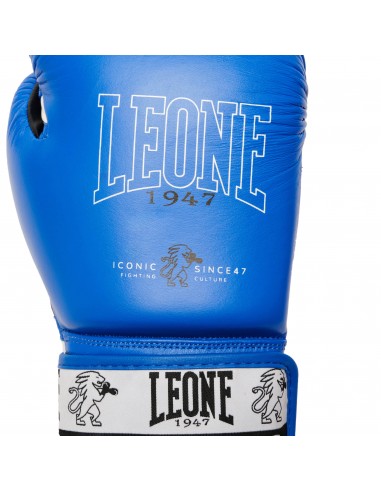 Guantoni da boxe Leone: serie Iconic in blu