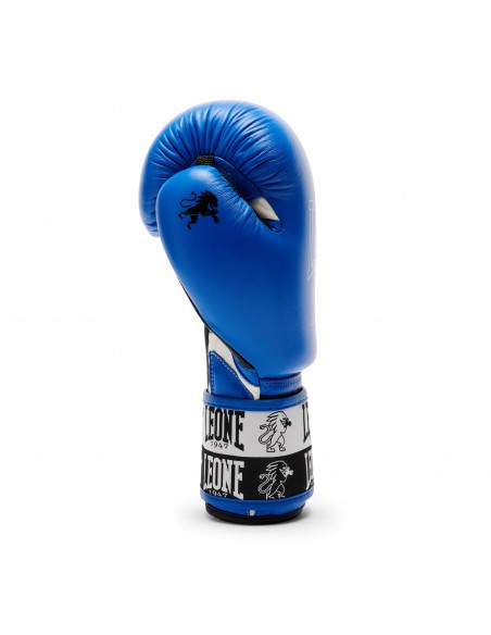 Gants de boxe de Leone : série Iconic en bleu