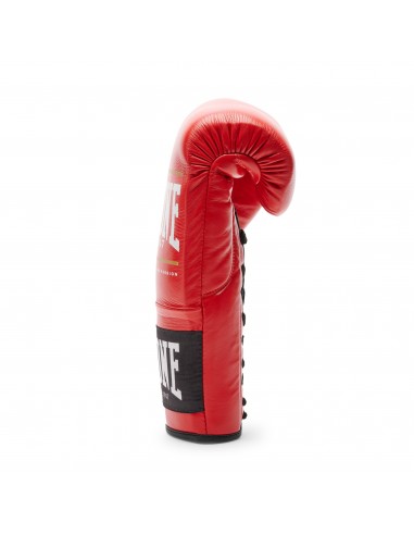 Boxe da professionista: Leone Shock Plus in rosso - allacciata