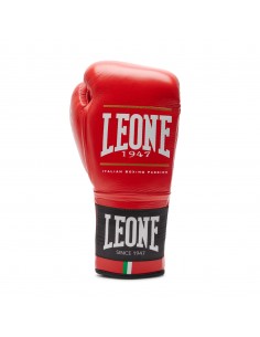 Boxe da professionista: Leone Shock Plus in rosso - allacciata 2