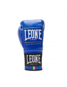 Boxer comme un pro : Leone Shock Plus en bleu - ficelé 2