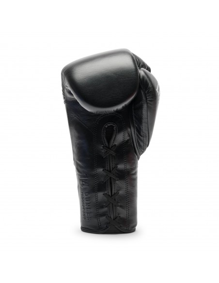 The Greatest Gants de boxe en noir : fermeture à lacets
