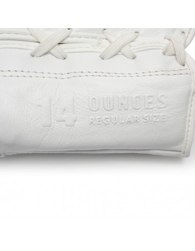 The Greatest Gants de boxe en blanc : fermeture à lacets