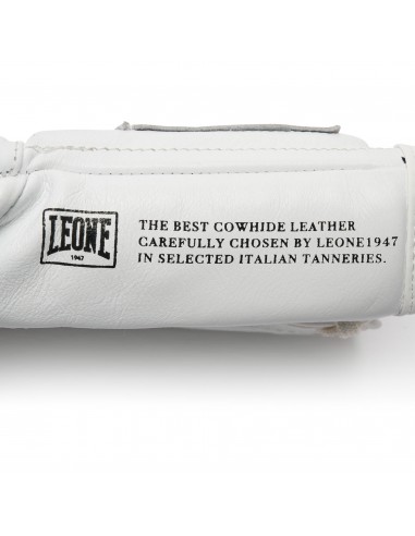 The Greatest Gants de boxe en blanc : fermeture à lacets