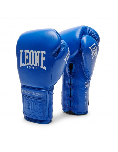 The Greatest Gants de boxe en bleu : fermeture à lacets