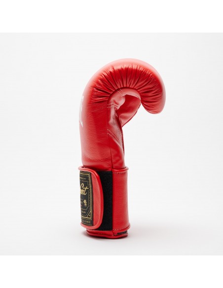 Leone Sport Gants de boxe dorés faits main en cuir de vache
