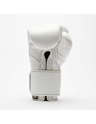 Leone Sport Handgemachte goldene Boxhandschuhe aus Rindsleder