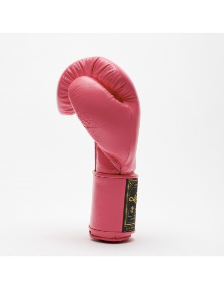 Leone Sport Gants de boxe dorés faits main en cuir de vache