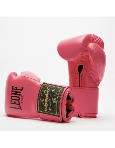 Leone Sport Handmade golden boxing gloves made from cowhide leather