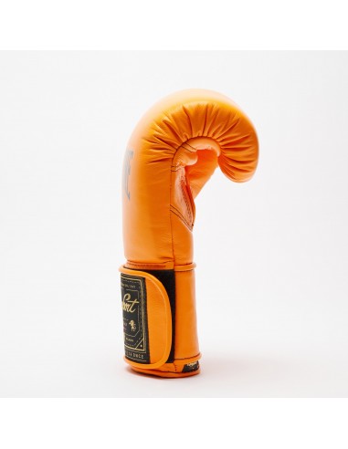 Leone Sport Guantoni da boxe dorati fatti a mano in pelle bovina