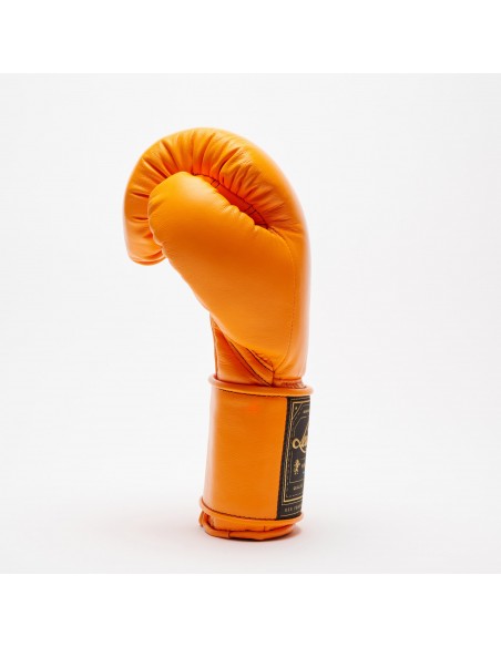 Leone Sport Guantoni da boxe dorati fatti a mano in pelle bovina