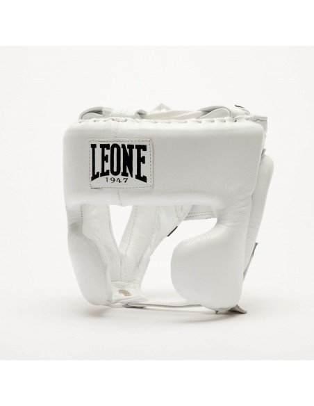 Optimum protection with the Leone "The Greatest" leather head protection