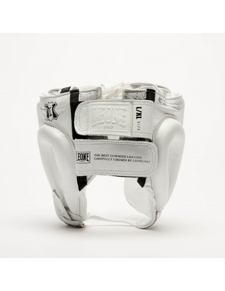 Optimum protection with the Leone "The Greatest" leather head protection