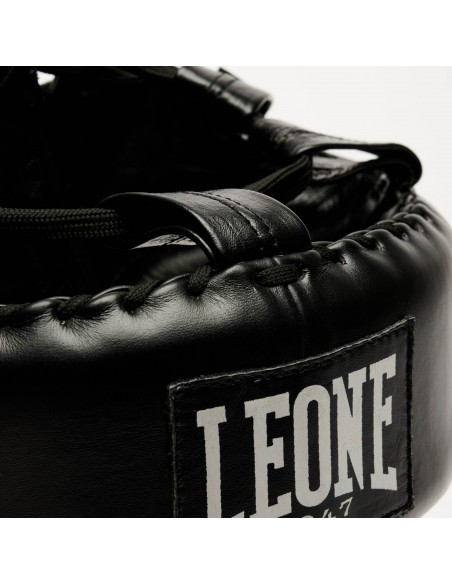 Optimum protection with the Leone "The Greatest" leather head protection