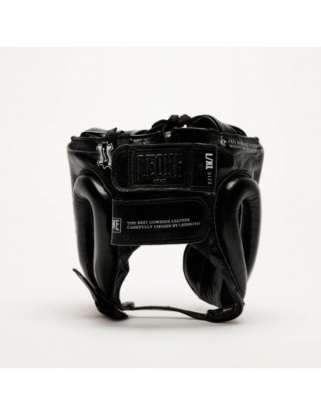 Optimum protection with the Leone "The Greatest" leather head protection