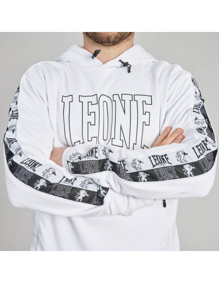 Allenati con stile con la felpa Leone Iconic con cappuccio