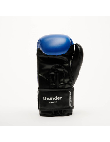 Gants de boxe enfant Leone Thunder bleus GN383J