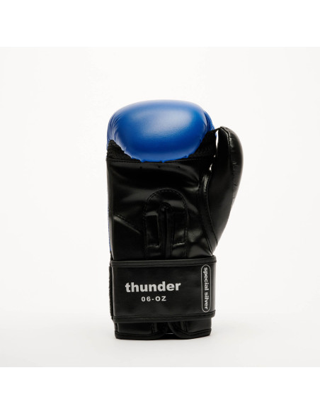 Gants de boxe enfant Leone Thunder bleus GN383J