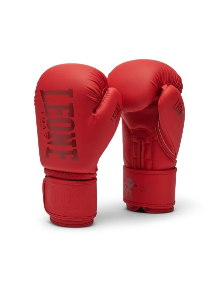 Leone Tone X Boxing Gloves Red for Beginners