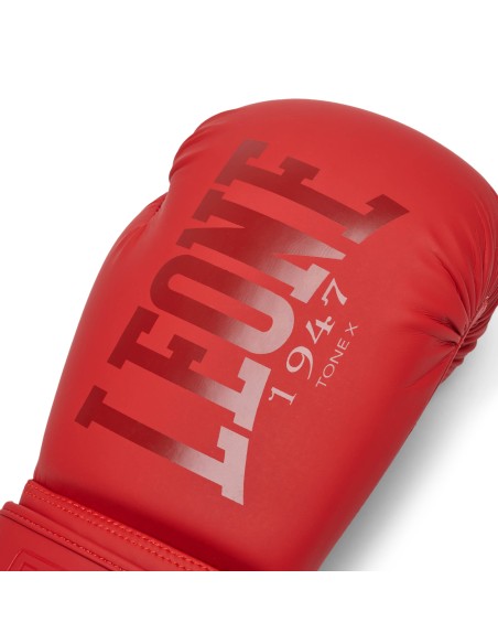 Leone Tone X Boxing Gloves Red for Beginners