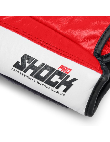 Leone Shock X Pro Boxing Gloves Red – Perfect for professionals