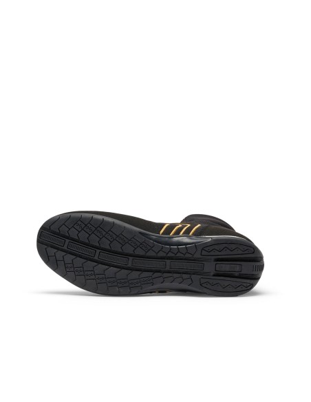 Bottes de boxe Hermes noir/doré - Leone à acheter en magasin spécialisé