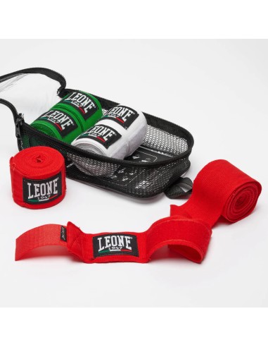 Leone Handwraps Pack Tricolore AT705P