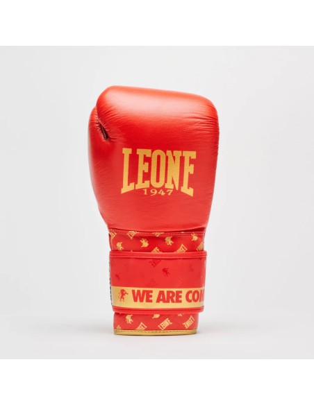 Achetez des gants de boxe Leone DNA rouges dans la boutique en ligne suisse
