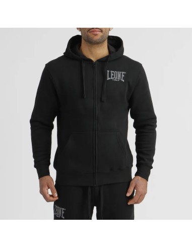 Discover the Leone Full Zip Hoody LMS100 in black