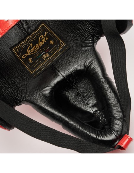 Leone Sport Protezione per l'inguine Pro realizzata a mano in pelle di vitello Made in Italy