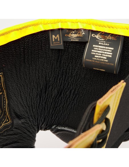 Leone Sport Protezione per l'inguine Pro realizzata a mano in pelle di vitello Made in Italy