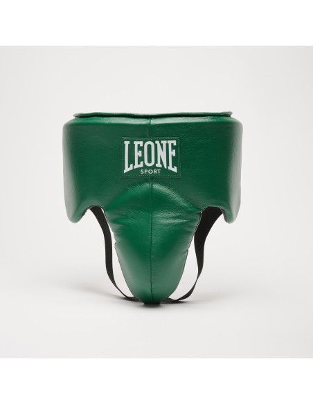 Groin guard Pro handmade from calfskin Leone Sport Made in Italy