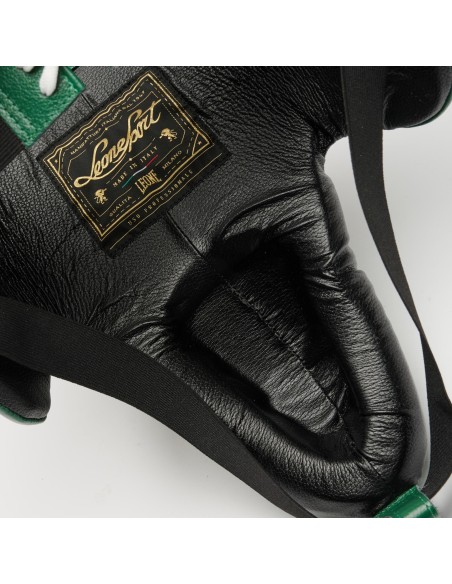 Groin guard Pro handmade from calfskin Leone Sport Made in Italy
