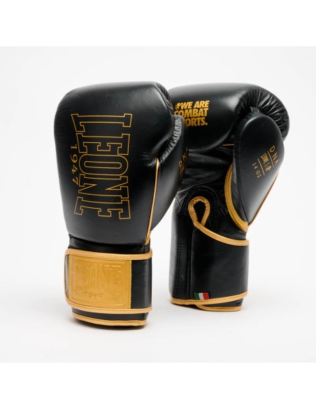 Leone DNA Premium Boxhandschuhe GN002 Schwarz
