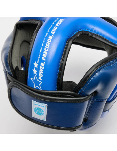 Casque Leone WAKO CS446 | Compétition Kick-Boxing