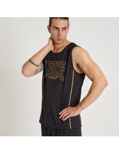 Leone Tank Top DNA ABX736 | Trainingsshirt Schwarz
