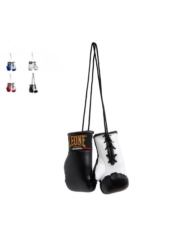 Leone Boxhandschuhe Autospiegel Anhänger Schwarz
