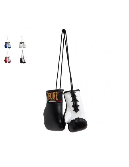 Leone Boxhandschuhe Autospiegel Anhänger Schwarz